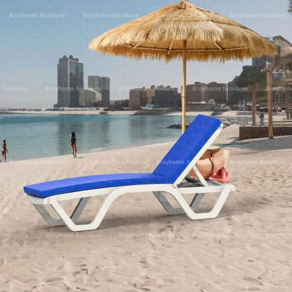 Row Sun Lounger Without Arm